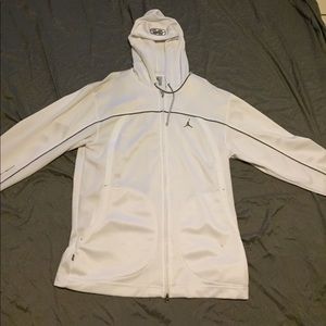 White Jordan jacket